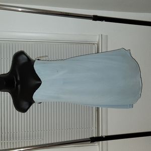 Light blue skater dress